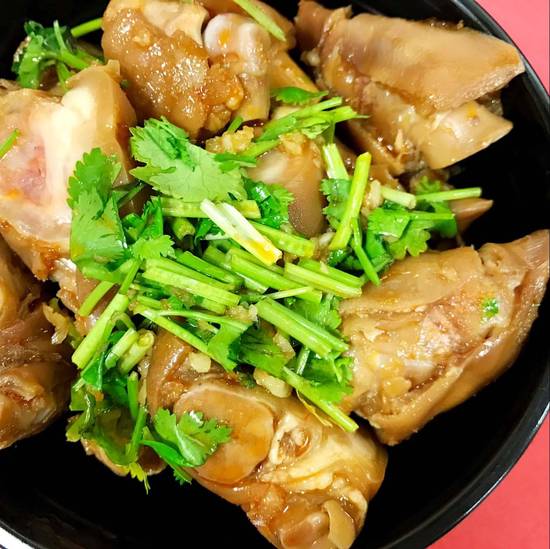 Cold Pork Trotter with Garlic Sauce 辣辣捞猪蹄